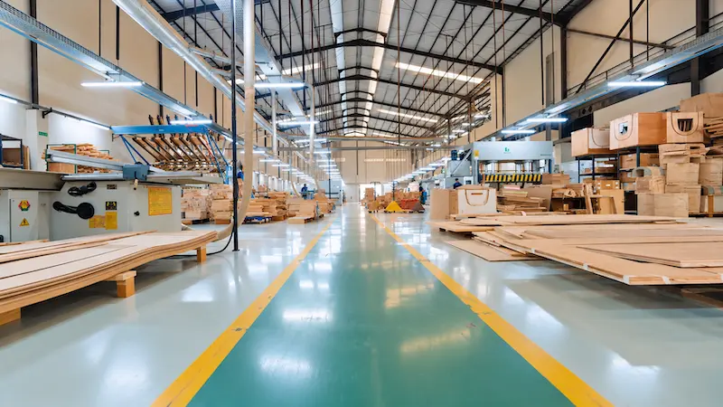 Creative Industries Abadi furniture manufacturing facility